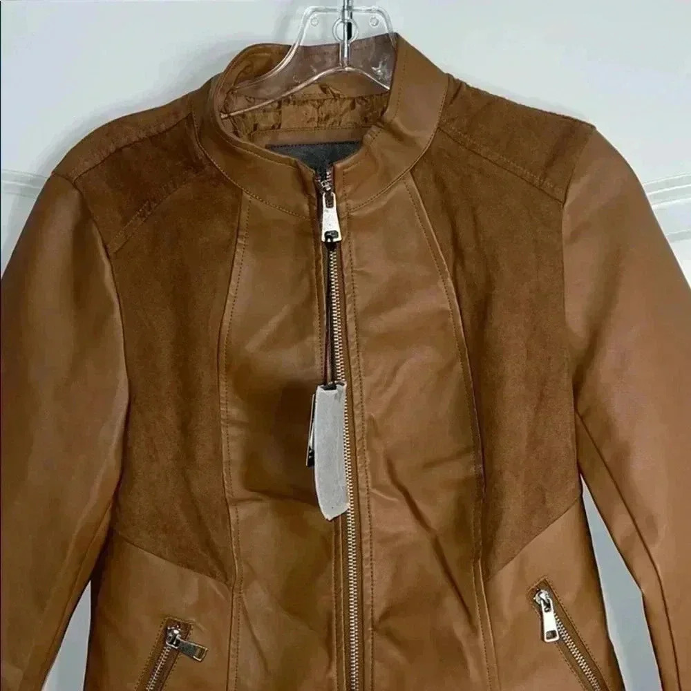 Cavalini Faux Leather Jacket - Picture 11 of 16